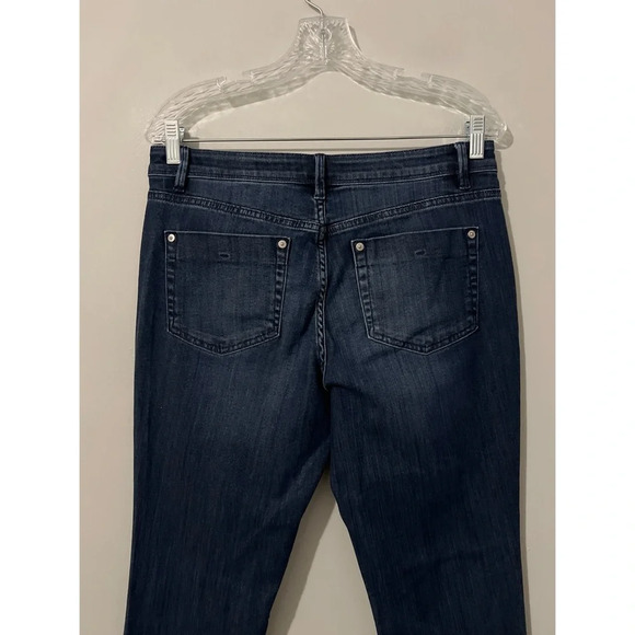 J. Jill Jeans Women’s 8 Blue Authentic Fit Slim Ankle Denim - Picture 7 of 13